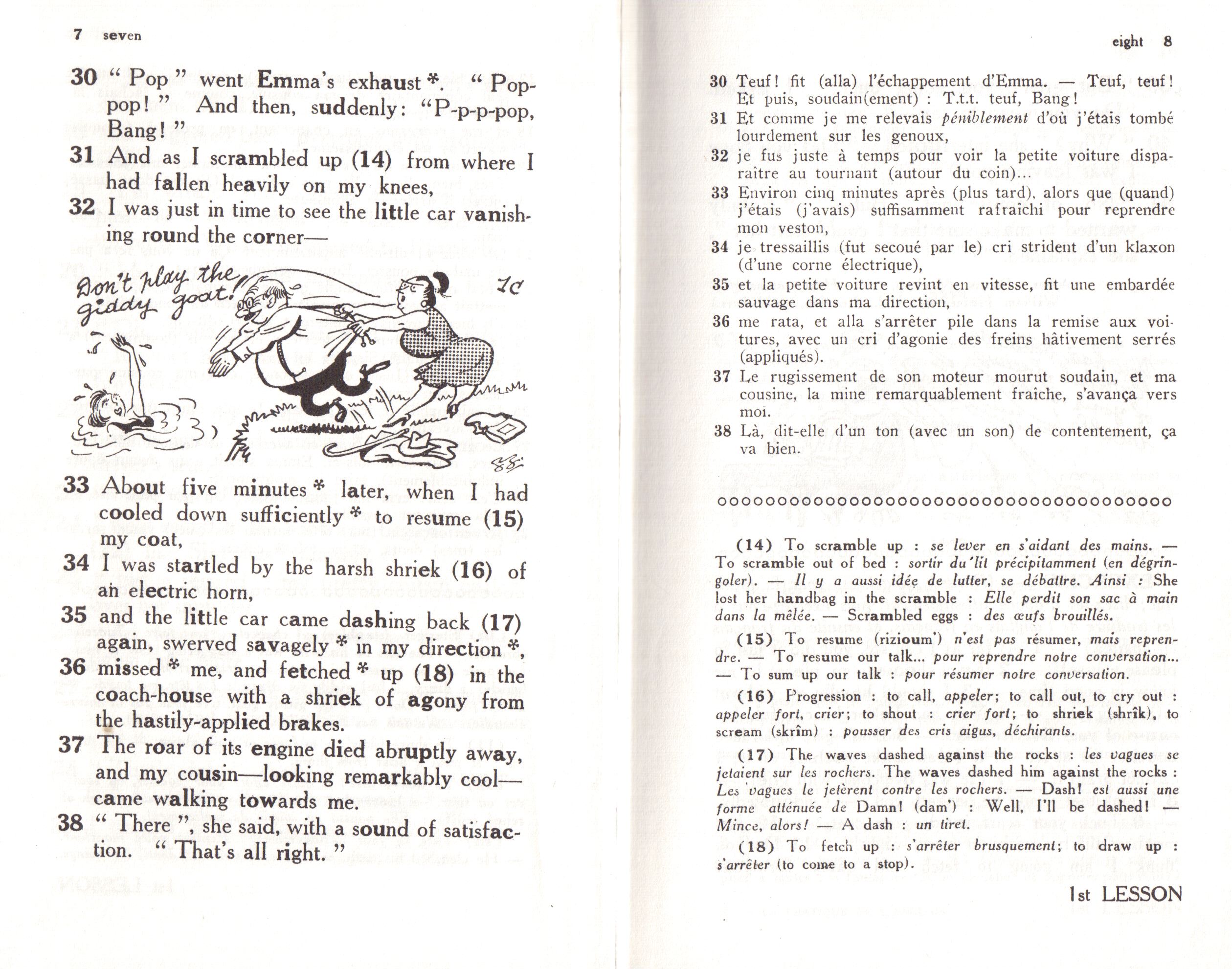 La Pratique de L'Anglais Lesson